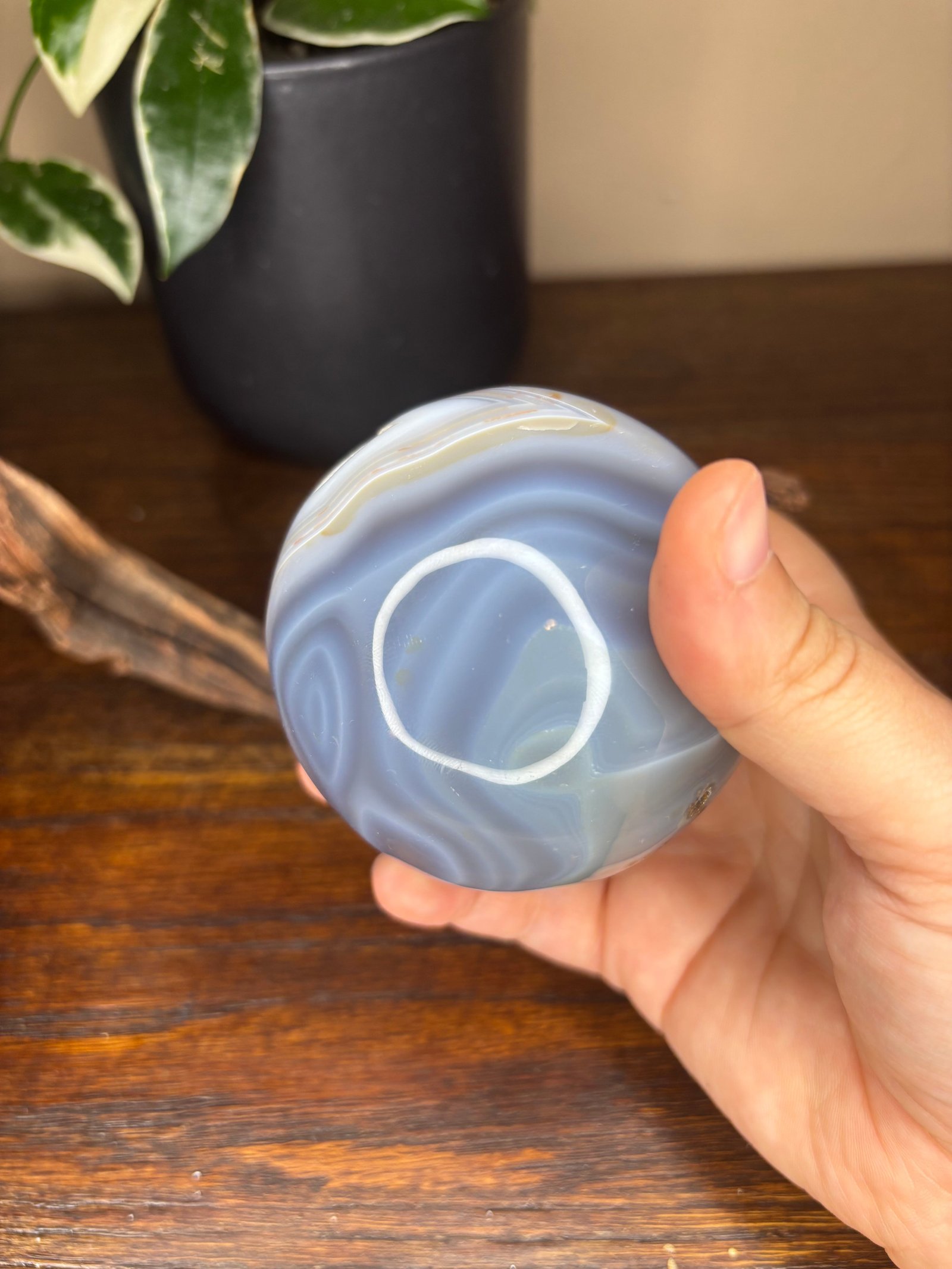 Agate sphere